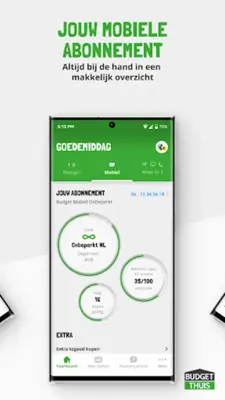 Budget Thuis android App screenshot 1